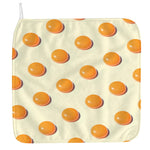 Egg Yolk Pattern Print Hand Towel