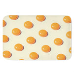 Egg Yolk Pattern Print Indoor Door Mat
