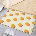Egg Yolk Pattern Print Indoor Door Mat