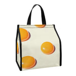Egg Yolk Pattern Print Insulated Lunch Tote