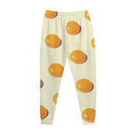 Egg Yolk Pattern Print Jogger Pants