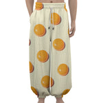Egg Yolk Pattern Print Lantern Pants