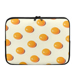 Egg Yolk Pattern Print Laptop Sleeve