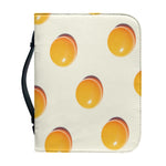 Egg Yolk Pattern Print Leather Bible Cover