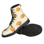 Egg Yolk Pattern Print Backpack