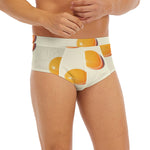 Egg Yolk Pattern Print Men's Briefs