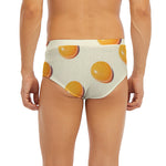 Egg Yolk Pattern Print Men's Briefs