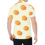 Egg Yolk Pattern Print Men's Shirt