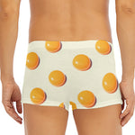 Egg Yolk Pattern Print Men's Short Boxer Briefs