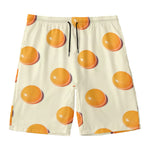 Egg Yolk Pattern Print Men's Swim Trunks