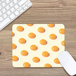 Egg Yolk Pattern Print Mouse Pad