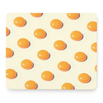 Egg Yolk Pattern Print Mouse Pad