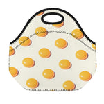 Egg Yolk Pattern Print Neoprene Lunch Bag