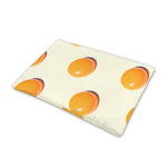 Egg Yolk Pattern Print Pet Cooling Mat Cover