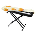 Egg Yolk Pattern Print Piano Keyboard Cover