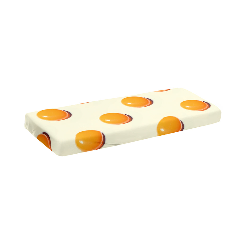 Egg Yolk Pattern Print Piano Keyboard Cover