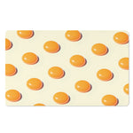 Egg Yolk Pattern Print Polyester Doormat