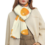 Egg Yolk Pattern Print Scarf