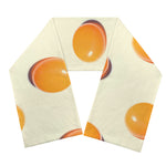 Egg Yolk Pattern Print Scarf