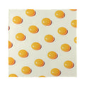 Egg Yolk Pattern Print Silk Bandana
