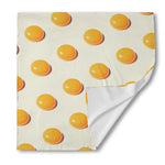 Egg Yolk Pattern Print Silk Bandana