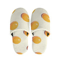 Egg Yolk Pattern Print Slippers