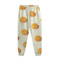 Egg Yolk Pattern Print Sweatpants