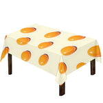 Egg Yolk Pattern Print Tablecloth
