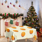 Egg Yolk Pattern Print Tablecloth