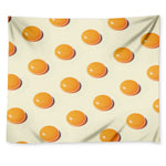 Egg Yolk Pattern Print Tapestry
