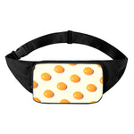 Egg Yolk Pattern Print Waist Bag