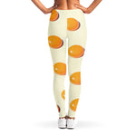 Egg Yolk Pattern Print Women's Leggings