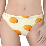Egg Yolk Pattern Print Women's Thong