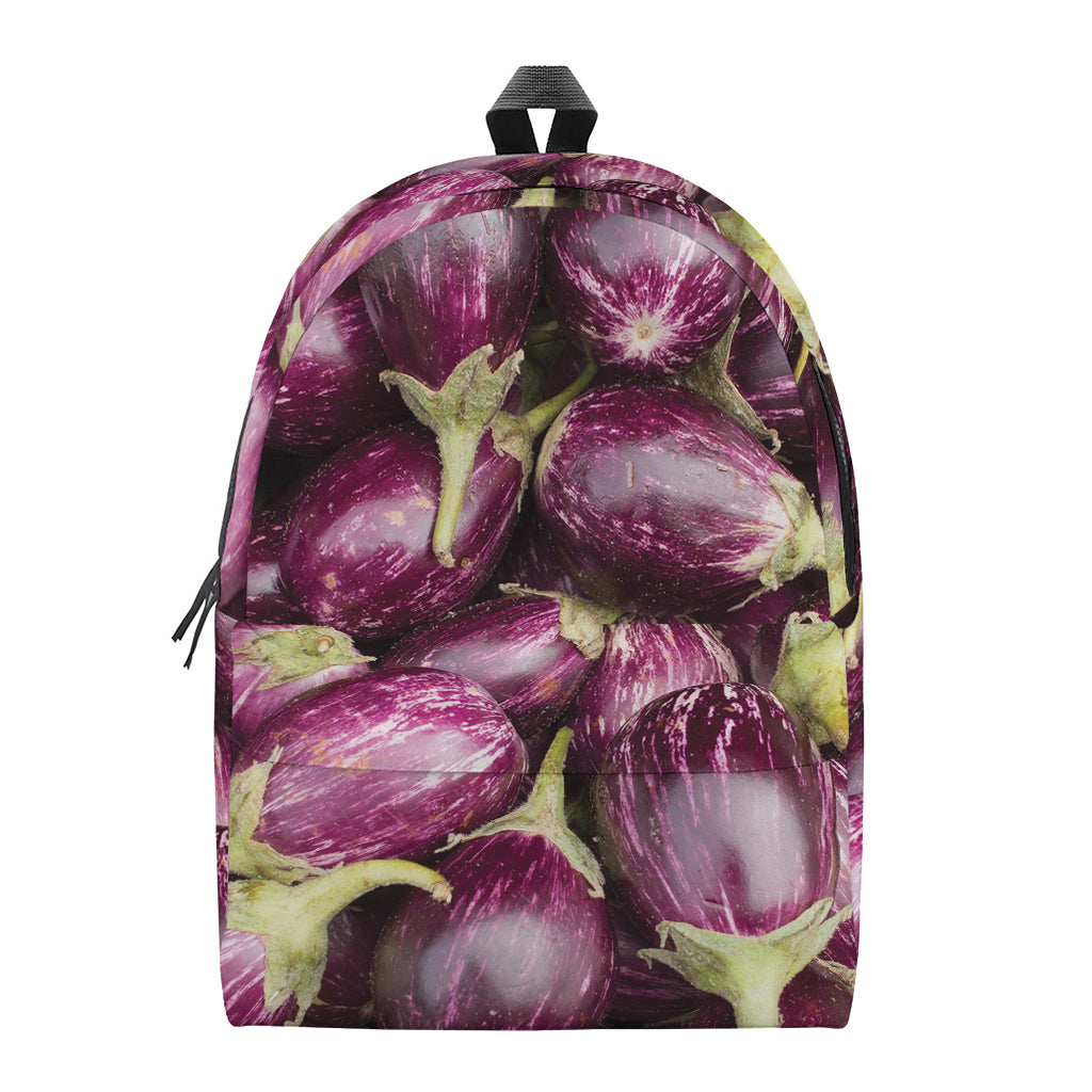 Eggplant Print Backpack