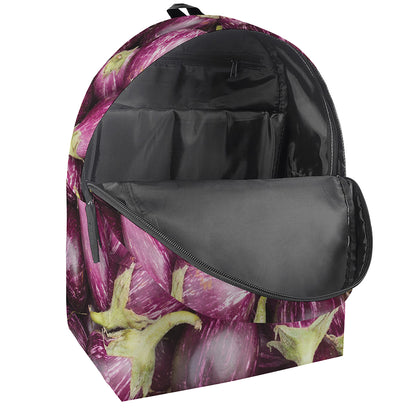Eggplant Print Backpack