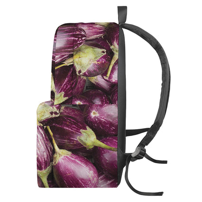 Eggplant Print Backpack
