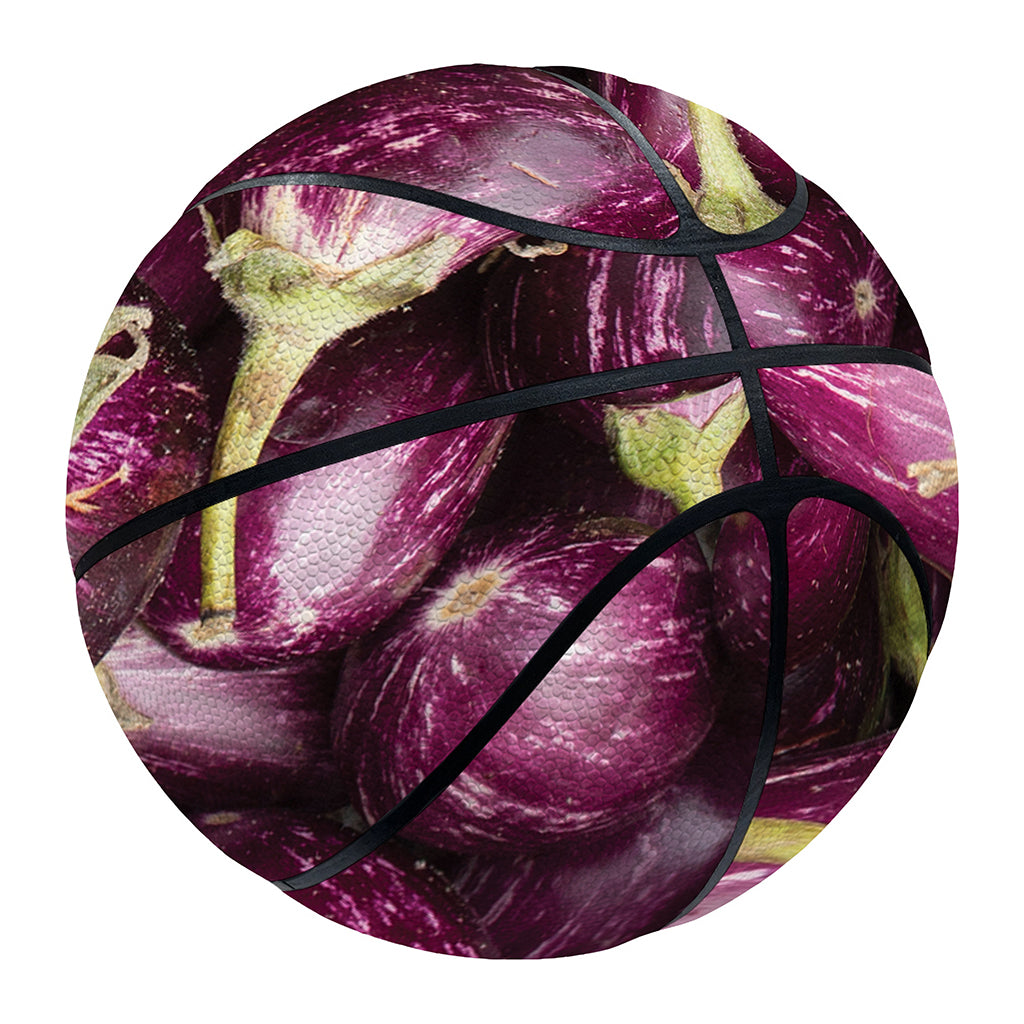 Eggplant Print Basketball