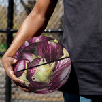 Eggplant Print Basketball