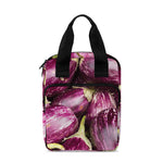 Eggplant Print Bible Tote Bag
