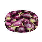 Eggplant Print Car Side Mirror Covers