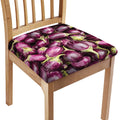 Eggplant Print Chair Cushion Cover