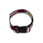 Eggplant Print Dog Collar