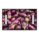 Eggplant Print Golf Cart Seat Cover
