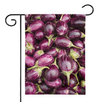 Eggplant Print House Flag