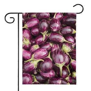 Eggplant Print House Flag