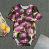 Eggplant Print Men's Bodysuit