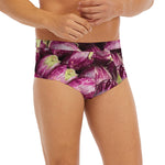 Eggplant Print Men's Briefs