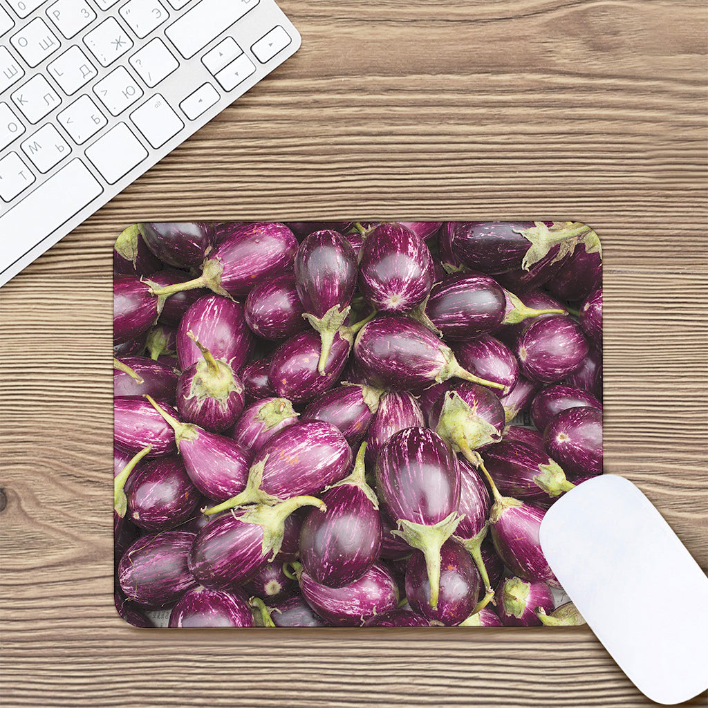 Eggplant Print Mouse Pad