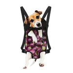 Eggplant Print Pet Carrier Backpack