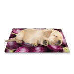 Eggplant Print Pet Cooling Mat Cover